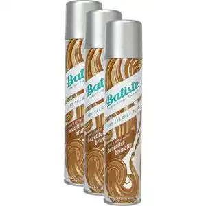 Batiste Trockenshampoo für brünettes Haar im 3er Pack