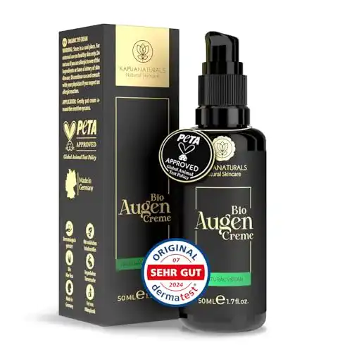 Augencreme Kapua Naturals BIO hochdosiert, 50 ml, vegan