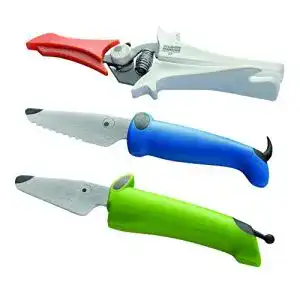 Kuhn Rikon 21270 Kinderkitchen Rüstmesser Set aus Edelstahl