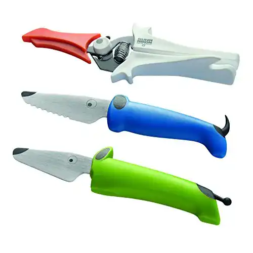 Kuhn Rikon 21270 Kinderkitchen Rüstmesser Set aus Edelstahl