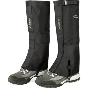 Wasserdichte Gamaschen Unigear für Outdoor-Aktivitäten und Wandern
