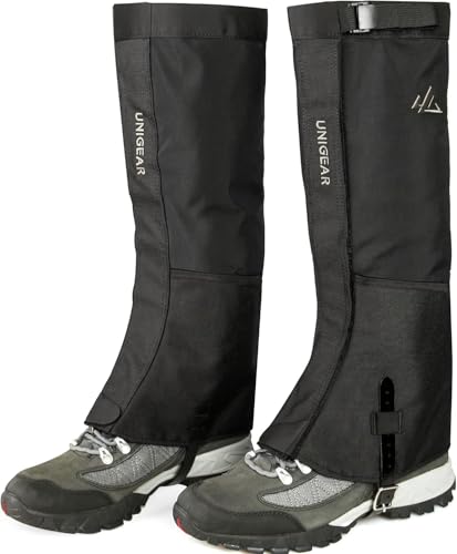 Wasserdichte Gamaschen Unigear für Outdoor-Aktivitäten und Wandern