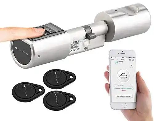 Fingerprint Türöffner VisorTech – Elektronisches Fingerabdruck Türschloss