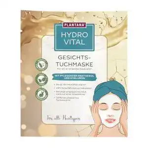 Hyaluron Tuchmaske Plantana Hydro Vital 5 Stück