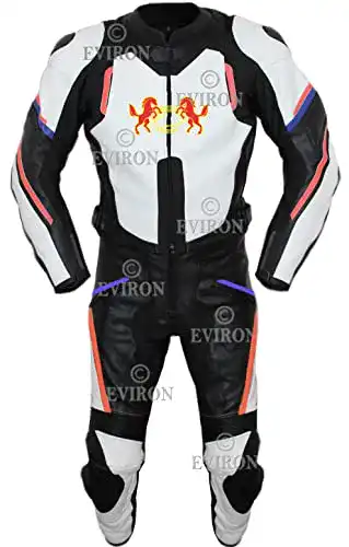 Motorradbekleidung Eviron Redbull Lederkombi mit Jacke