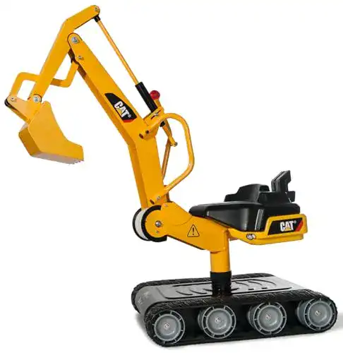 Sitzbagger Rolly Toys 513215 rollyDigger CAT Metallbagger XL 87 x 96 x 45 cm