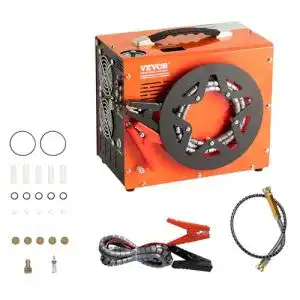 300 Bar PCP Kompressor von VEVOR – Tragbarer Kompressor mit 4500 Psi