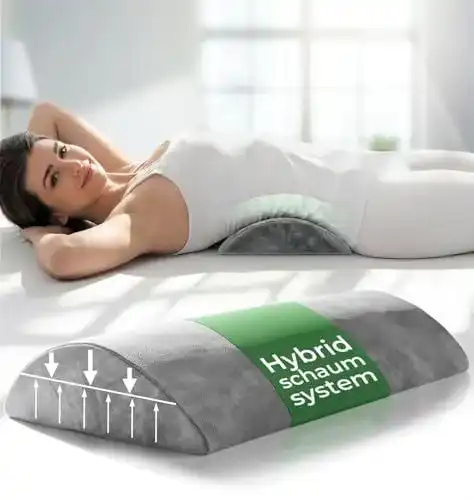 Lendenkissen Well B4 für ergonomische Rückenunterstützung im Bett und Sofa