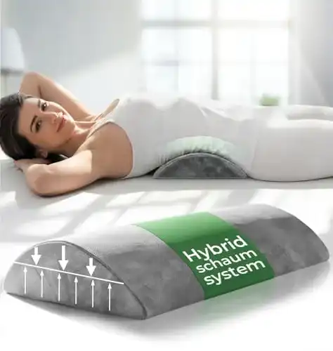Lendenkissen Well B4 für ergonomische Rückenunterstützung im Bett und Sofa