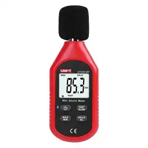 Schallpegelmessgerät UNI-T mit Bluetooth-Funktion und LCD-Display