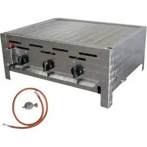 Gasbräter 3-flammig BSR Grill für professionelle Anwendungen