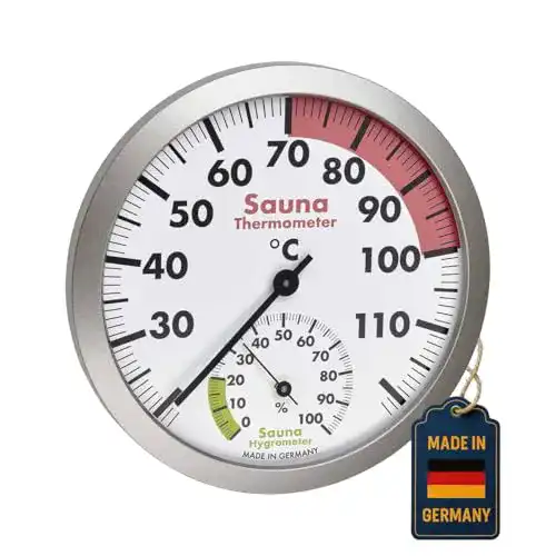 Sauna-Thermometer TFA Dostmann analog für präzise Messungen