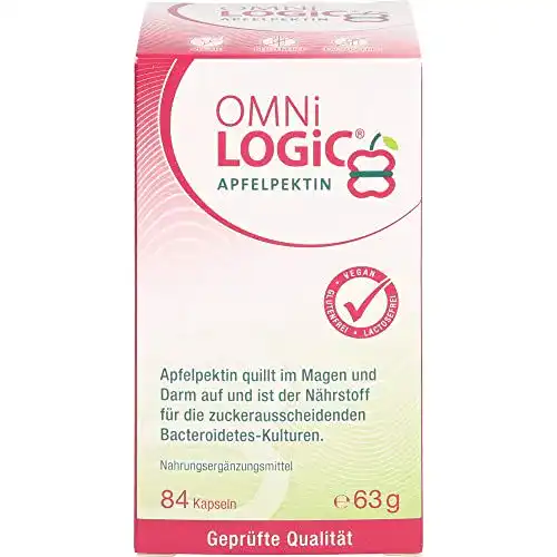 Apfelpektin Kapseln von Omni Logic im Vergleich