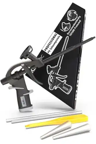 Bauschaumpistole KLRStec Professional PU für präzises Sprühen