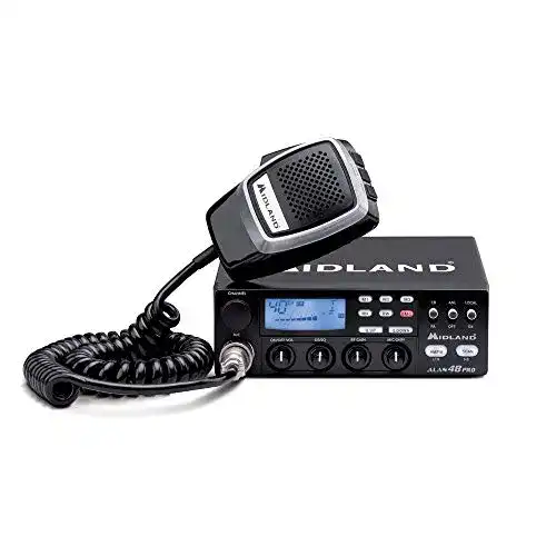 Midland Alan 48 Pro Multi Standard Funkgerät mit LCD-Anzeige