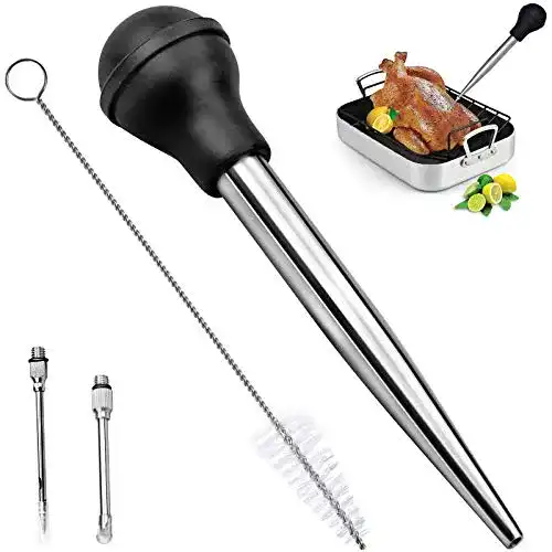 Bratenspritze Winfred – Fleischspritze für Grill und BBQ