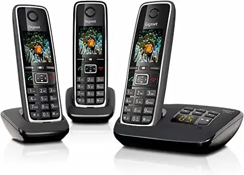 Schnurloses Telefon-Trio Gigaset C530A TRIO mit Farbdisplay