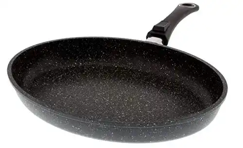 Fischpfanne Pradel Excellence 52805M, Steinoptik, Aluminiumguss