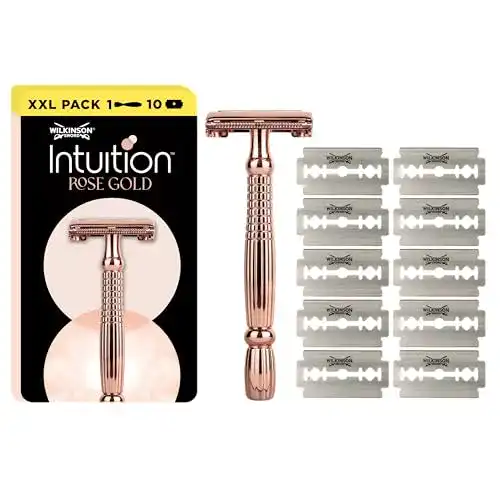 Rasierhobel für Frauen von Wilkinson Sword – Intuition Rosé Gold