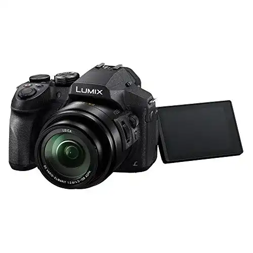 Reisezoom-Kamera Panasonic Lumix DMC-FZ300EGK mit 24x Zoom und 4K-Funktion