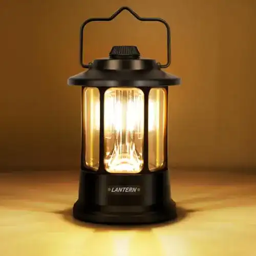 Campinglampe Linkax – Akku und USB-C Aufladung für Outdoor-Einsätze