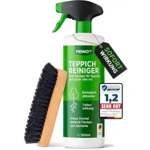 Teppichshampoo Prinox Profi Teppichreiniger 580ml für Teppichboden