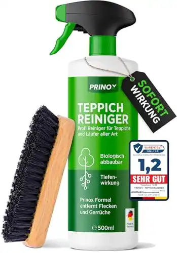 Teppichshampoo Prinox Profi Teppichreiniger 580ml für Teppichboden