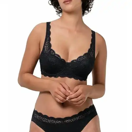 Triumph Damen Amourette 300 WHP Full Cup BH in Schwarz, Größe 75C
