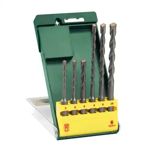6-teiliges Bosch SDS-Plus-Bohrer Set für Beton, Naturstein und Mauerwerk
