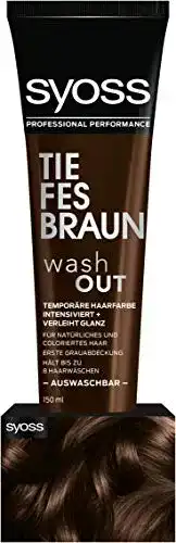 Color-Shampoo Braun von Syoss Temporäre Haarfarbe für flexibles Färben