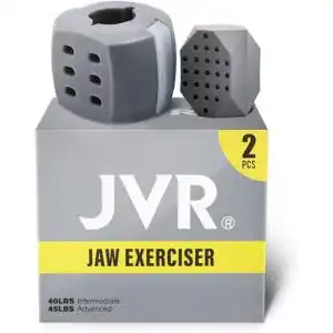 Jawline Trainer JVR – 2 Stück Kiefer Trainingsgerät für Gesichtsmuskeln