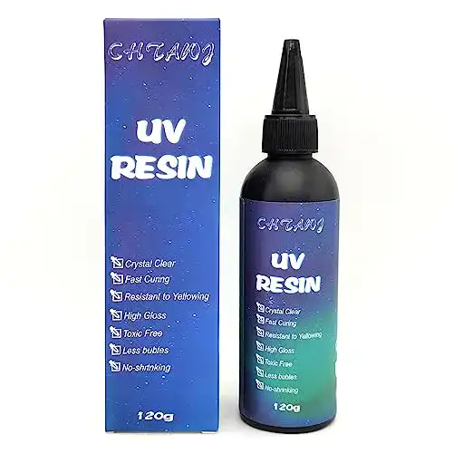 UV-Resin Chtawj UV-Harz 120g für Schmuckherstellung und DIY-Projekte