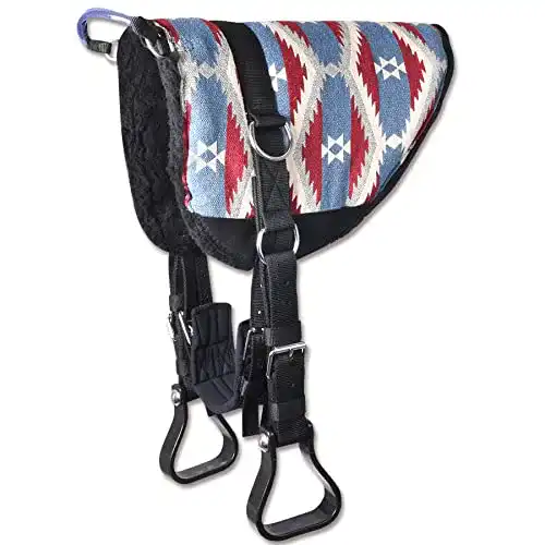Waldhausen Bare-Back Pad Reitkissen in Größe WB, blau