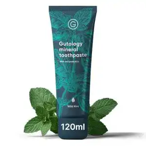 Remineralisierende Zahnpasta Gutology mit Hydroxylapatit, fluoridfrei