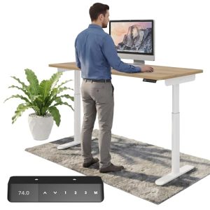 Computertisch Ergotopia Desktopia One höhenverstellbarer Schreibtisch