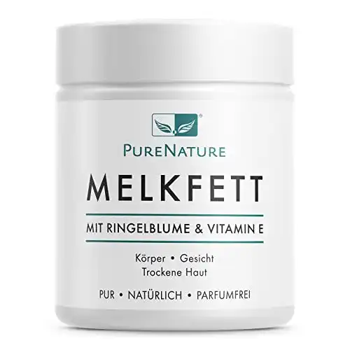 Melkfett PureNature, 250 ml für empfindliche Haut