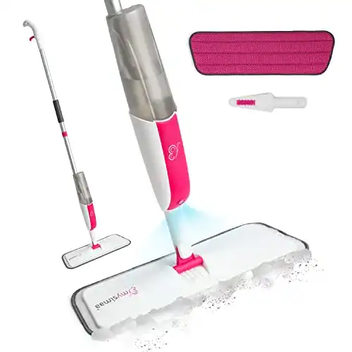 Sprühwischer MySimaa mit waschbaren Pads für Bodenreinigung