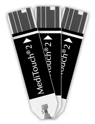 Glukose Teststreifen für Medisana MediTouch 2 zur Blutzuckerbestimmung