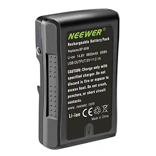 V-Mount-Akku Neewer V-Mount/V-Lock 95 Wh 14,8 V für Videoproduktionen