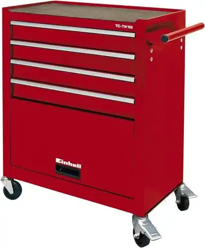 Werkstattwagen Einhell TC-TW 100 mit Interlock-System und 4 Rollen
