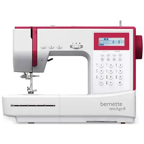 Nähmaschine Bernette Sew&GO8 mit 197 Nähprogrammen
