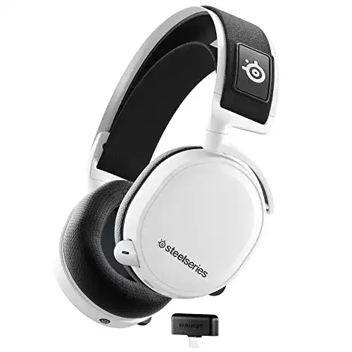 SteelSeries Arctis 7+ Wireless Gaming-Headset mit 30 Stunden Akkulaufzeit