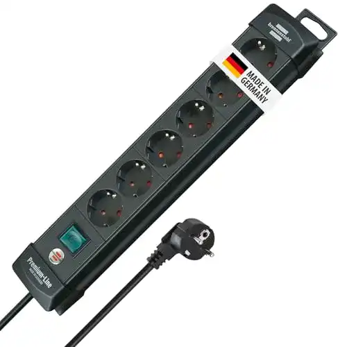Steckdosenleiste Brennenstuhl Premium-Line mit 6 Steckdosen und 3m Kabel