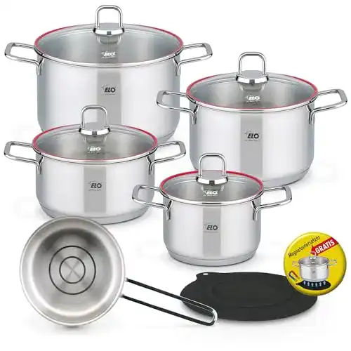 Elo Topfset Excellent 5-teilig aus Edelstahl