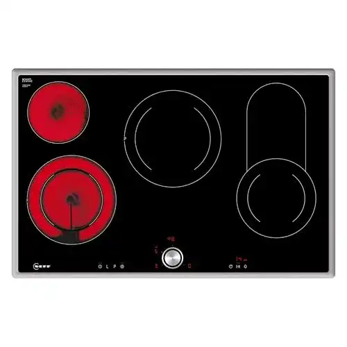 Neff T18BT16N0 N70 Elektrokochfeld 80 cm mit TwistPad und Bräterzone