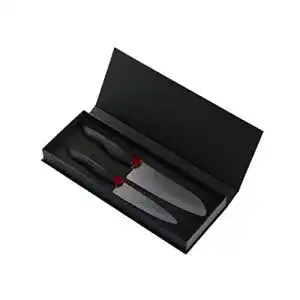 Kyocera Shin Keramikmesser-Set – Geschenkset mit Gemüse- und Santoku-Messer