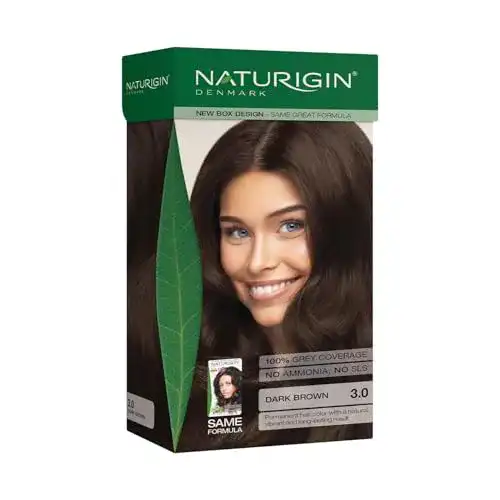 Braune Haarfarbe Naturigin Dunkelbraun 3.0 permanente Haarfarbe