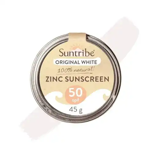 Umweltfreundliche Sonnencreme Suntribe Mineralische Bio-Zinksonnencreme