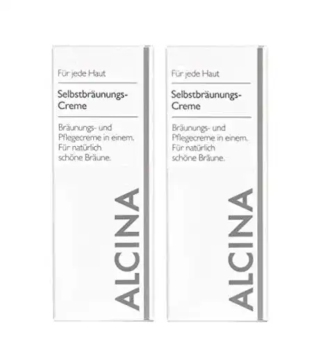 Alcina Selbstbräunungscreme 2x50ml für eine natürliche Bräune