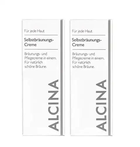 Alcina Selbstbräunungscreme 2x50ml für eine natürliche Bräune
